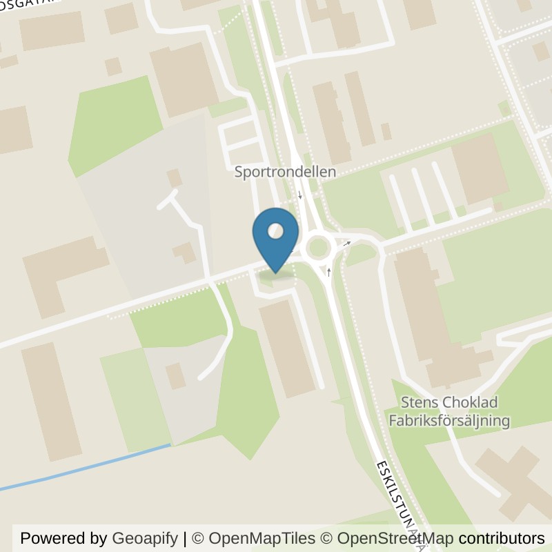 Map: location of Fitness24Seven Eskilstuna Torshälla in Eskilstuna