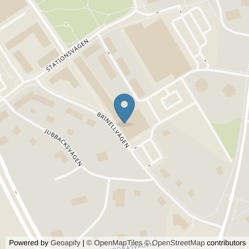 Map: location of Fitness24Seven Fagersta Centrum in Fagersta