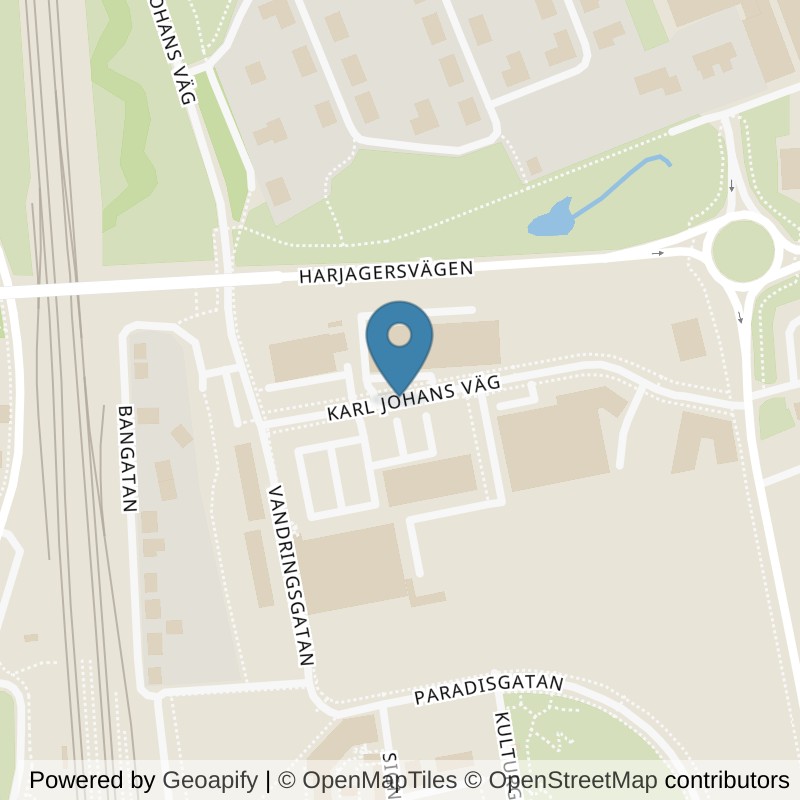 Map: location of Fitness24Seven Kävlinge Centrum in Kävlinge