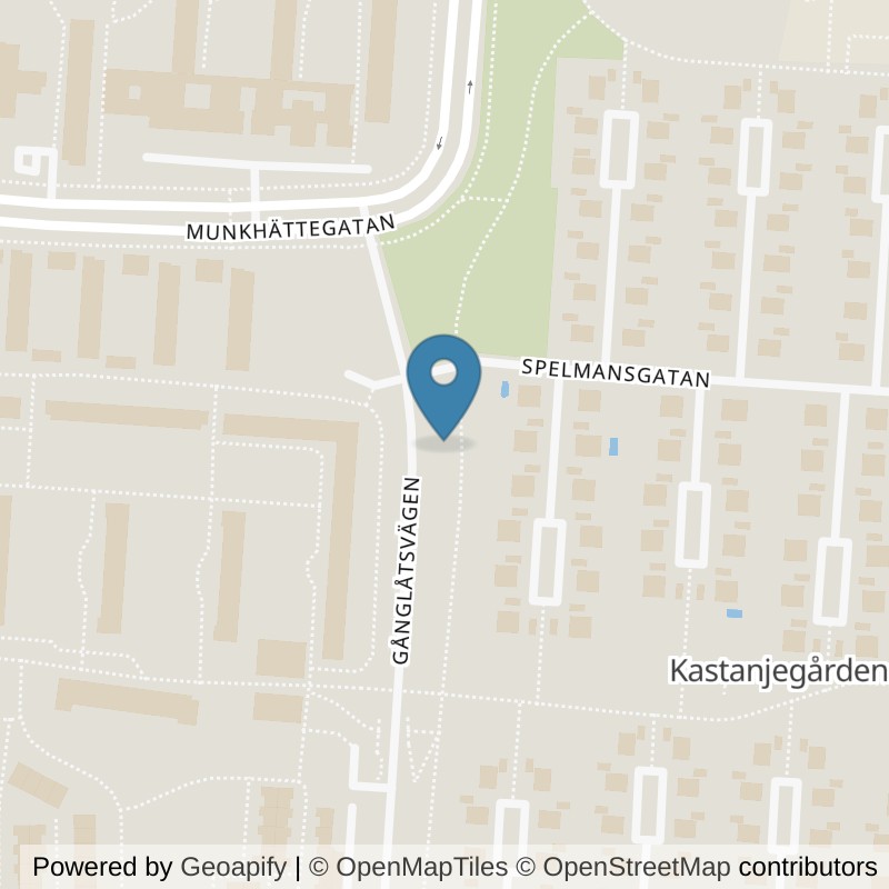 Map: location of Fitness24Seven Malmö Lindängen in Malmö