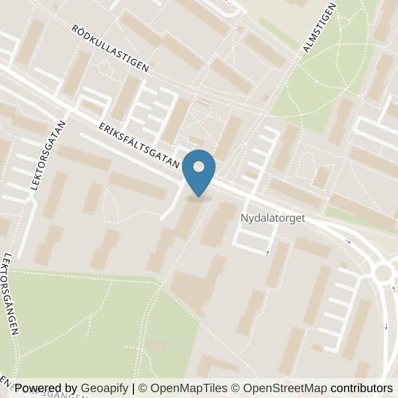 Map: location of Fitness24Seven Malmö Nydala in Malmö