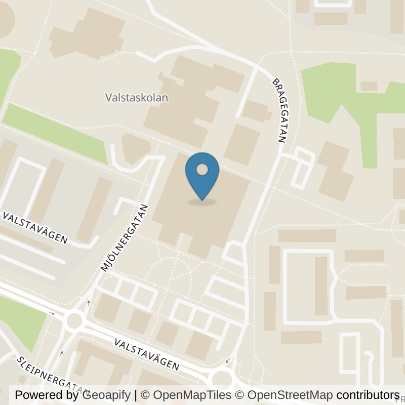 Map: location of Fitness24Seven Märsta Valsta Centrum in Märsta