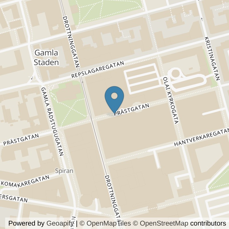 Map: location of Fitness24Seven Norrköping Domino in Norrköping