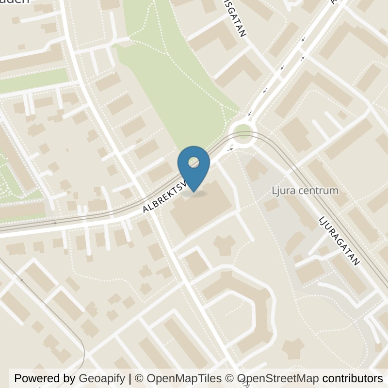 Map: location of Fitness24Seven Norrköping Ljura Group in Norrköping