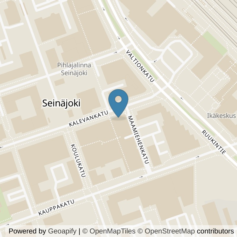 Map: location of Fitness24Seven Seinäjoki Epstori in Seinäjoki