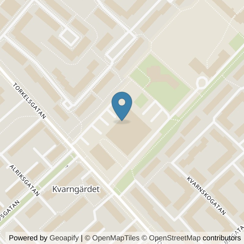 Map: location of Fitness24Seven Uppsala Kvarntorget in Uppsala