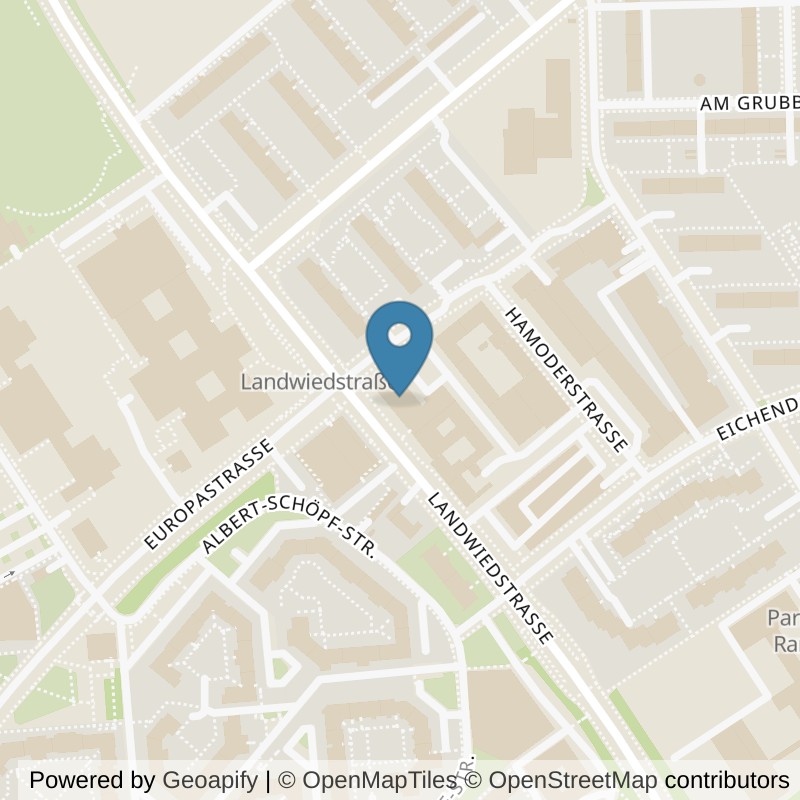 Map: location of Fitnesscenter California in Linz