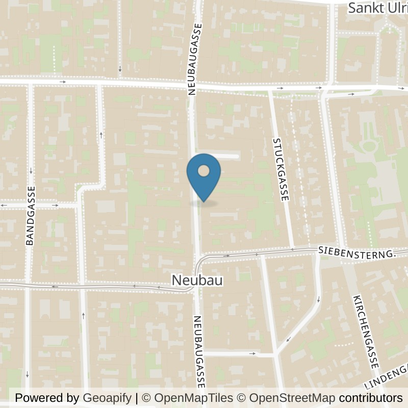 Map: location of Fitnesscenter Lemperg in Wien