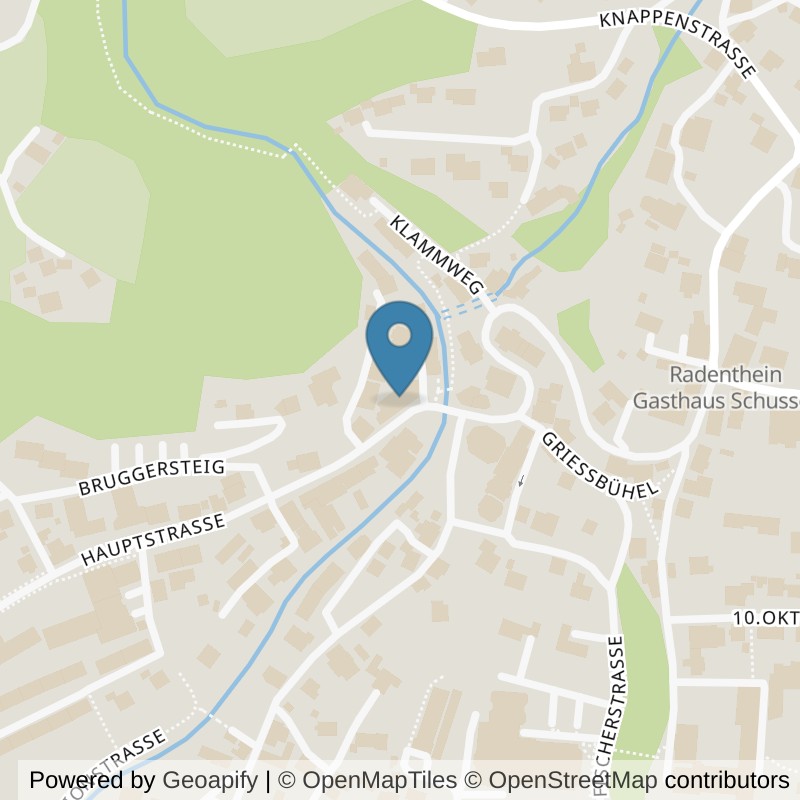 Map: location of Fitnesscenter Vivafit in Radenthein