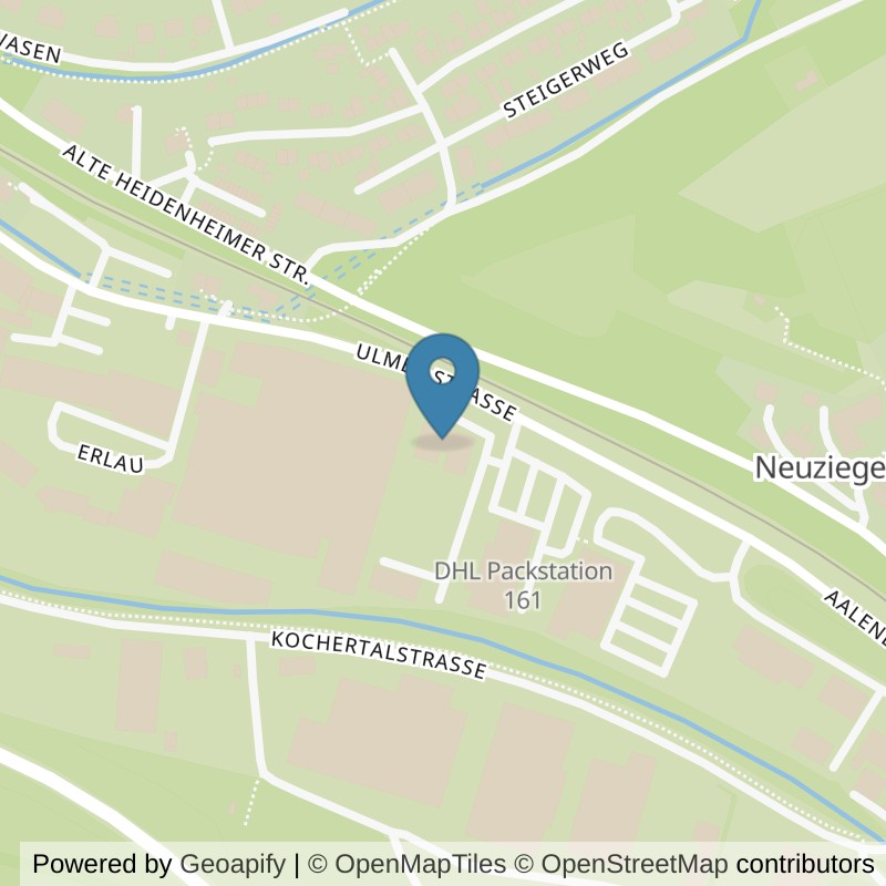 Map: location of Fitness First Aalen in Aalen