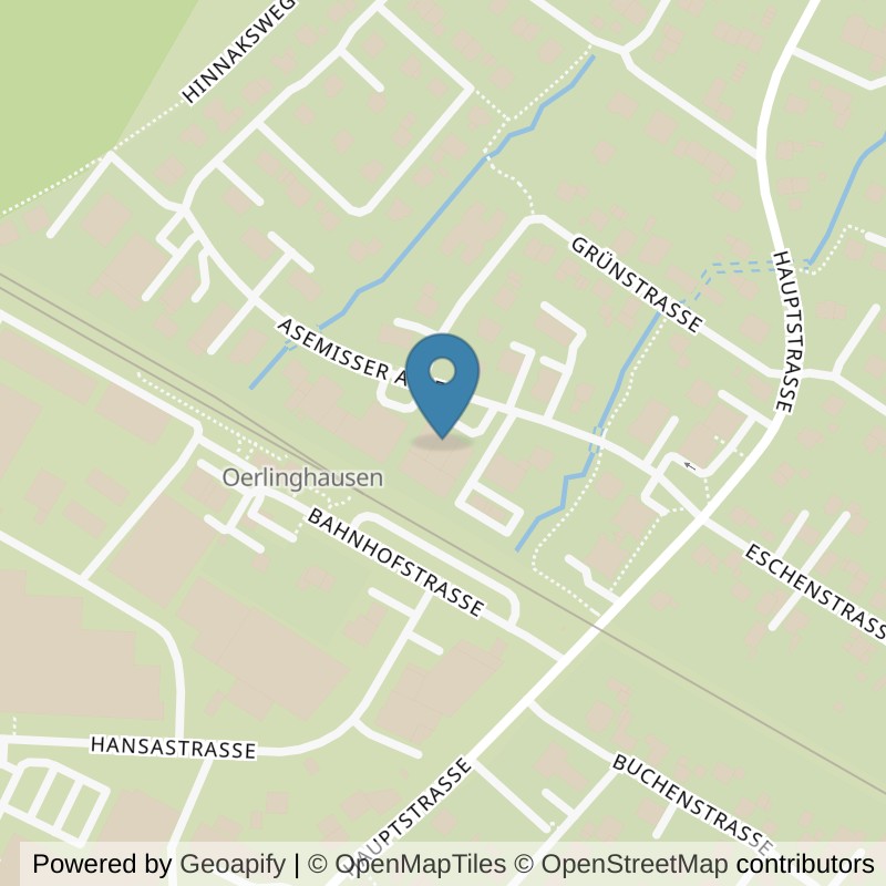 Map: location of Fitness First Asemissen in Leopoldshöhe-Asemissen