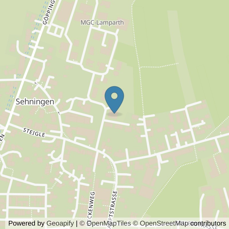 Map: location of Fitness First Bad Boll in Bad Boll