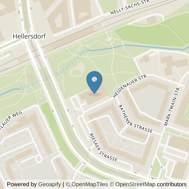 Map: location of Fitness First Berlin - Hellersdorf in Berlin