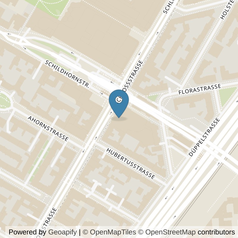 Map: location of Fitness First Berlin Steglitz (Schloßstraße) in Berlin