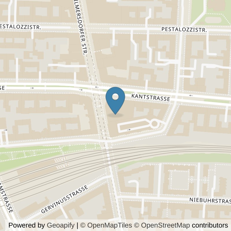 Map: location of Fitness First Berlin Wilmersdorf in Berlin