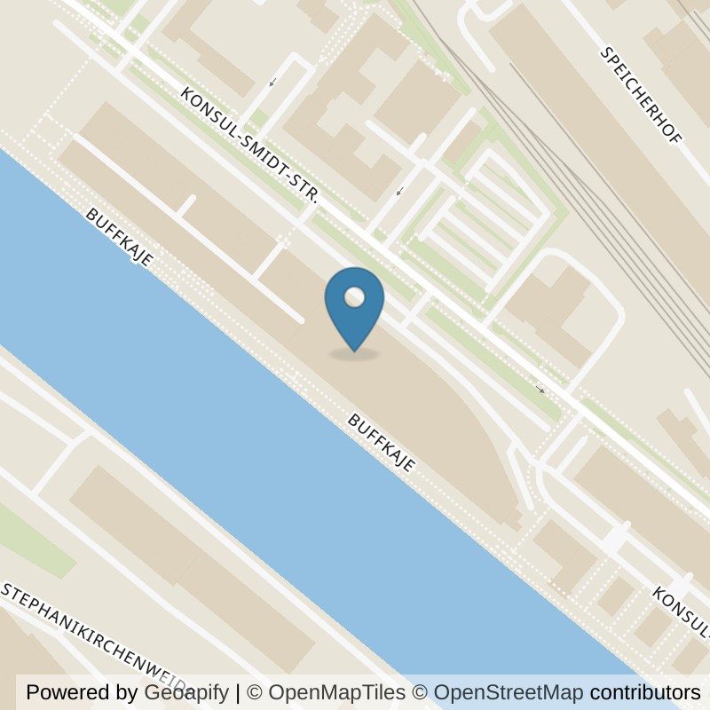 Map: location of Fitness First Bremen Überseestadt in Bremen