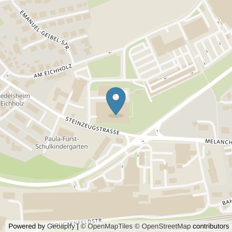 Map: location of Fitness First Bretten in Bretten