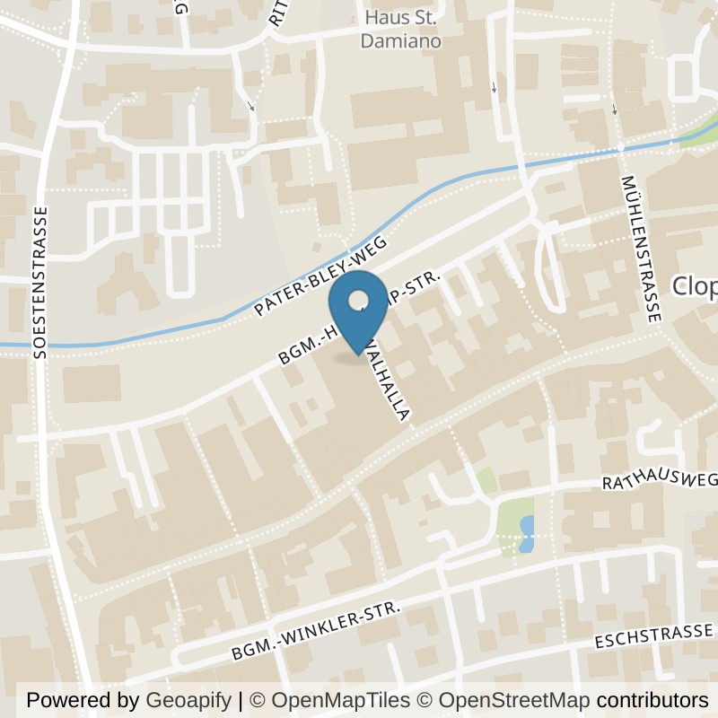 Map: location of Fitness First Cloppenburg in Cloppenburg