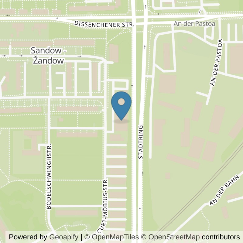 Map: location of Fitness First Cottbus in Cottbus