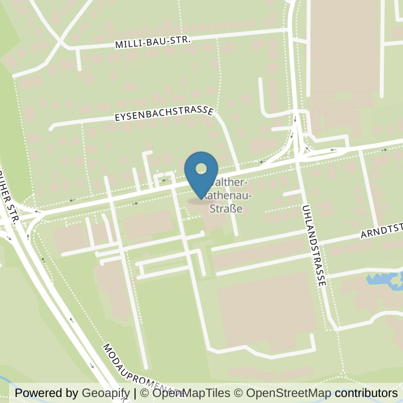 Map: location of Fitness First Darmstadt Eberstadt in Darmstadt