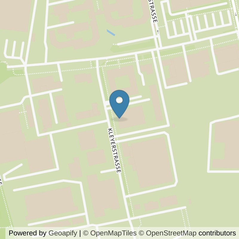 Map: location of Fitness First Darmstadt Kleyerstrasse in Darmstadt