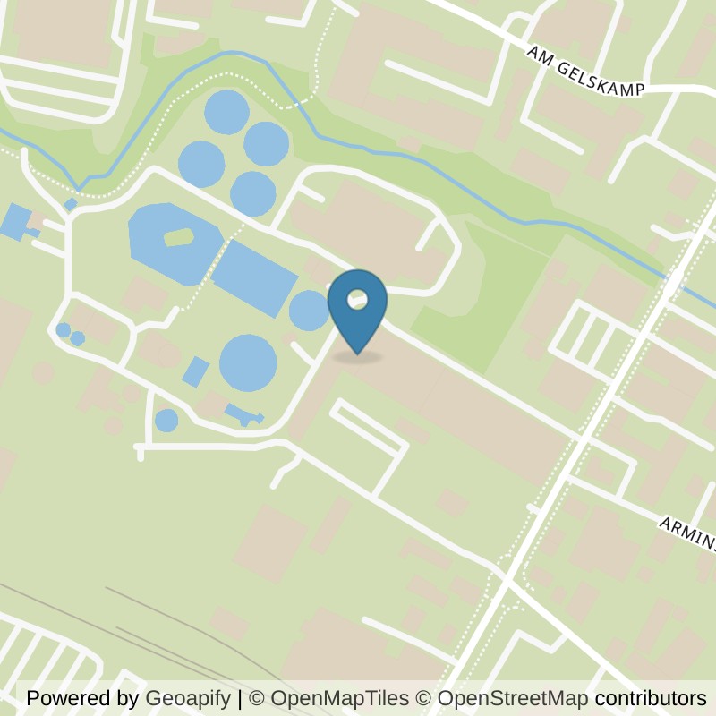 Map: location of Fitness First Detmold in Detmold