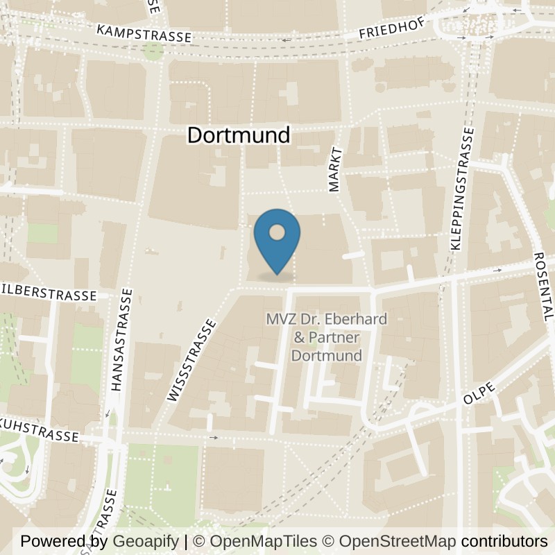 Map: location of Fitness First Dortmund in Dortmund