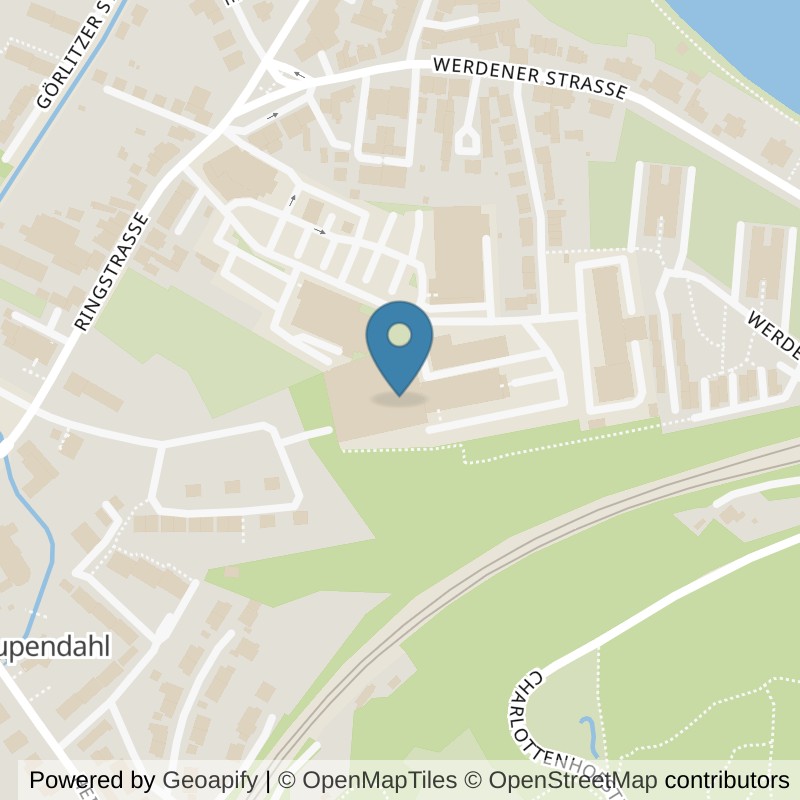 Map: location of Fitness First Essen - Kettwig in Essen