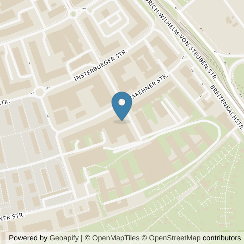 Map: location of Fitness First Frankfurt Industriehof in Frankfurt am Main