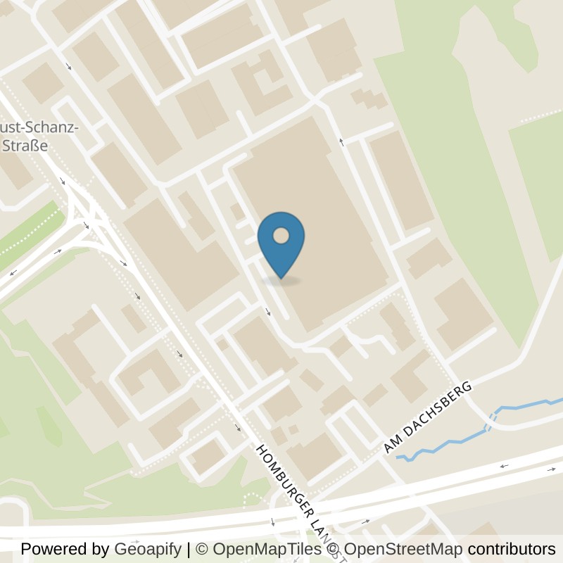 Map: location of Fitness First Frankfurt Preungesheim in Frankfurt am Main