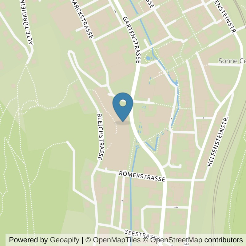Map: location of Fitness First Geislingen in Geislingen