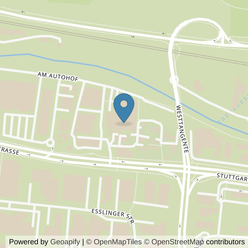 Map: location of Fitness First Göppingen - Am Autohof in Göppingen