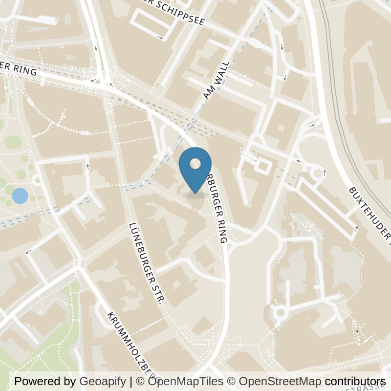 Map: location of Fitness First Hamburg - Lüneburger Tor in Hamburg