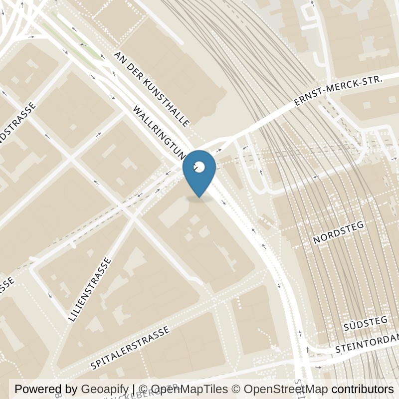 Map: location of Fitness First Hamburg St. Georg in Hamburg
