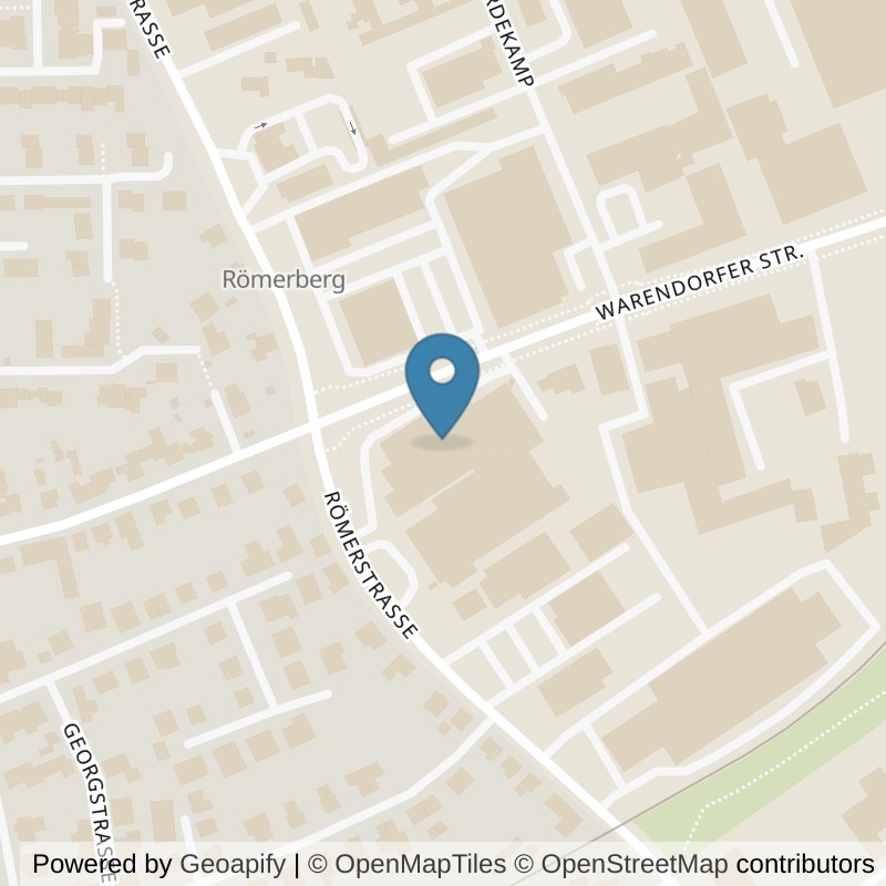 Map: location of Fitness First Hamm in Hamm