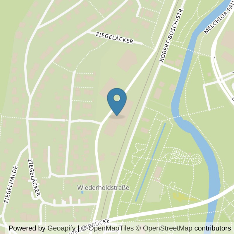 Map: location of Fitness First Heidenheim - Am Brenzpark in Heidenheim an der Brenz