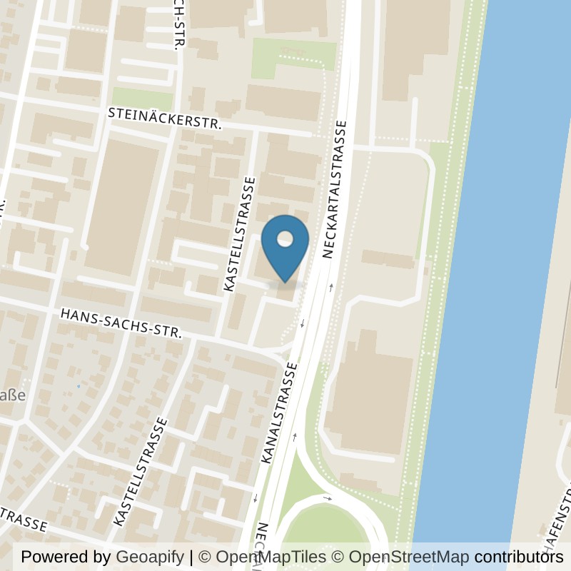 Map: location of Fitness First Heilbronn in Heilbronn