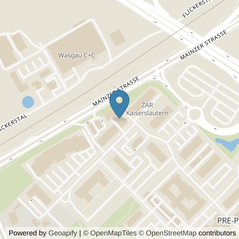 Map: location of Fitness First Kaiserslautern in Kaiserslautern