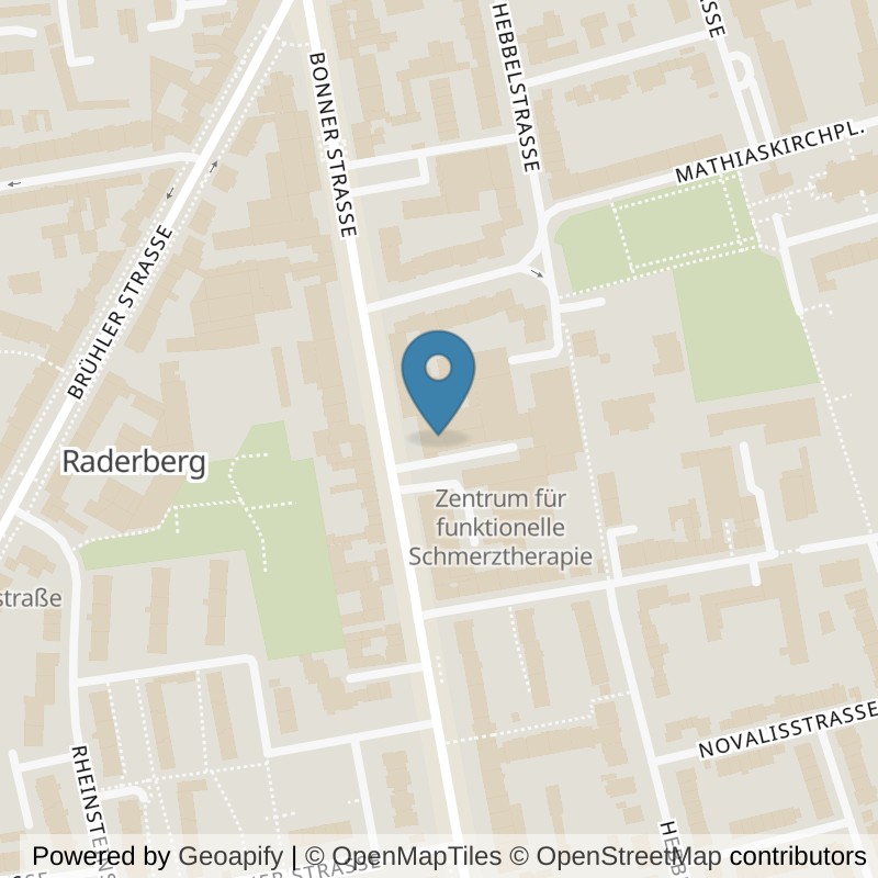 Map: location of Fitness First Köln Bayenthal in Köln
