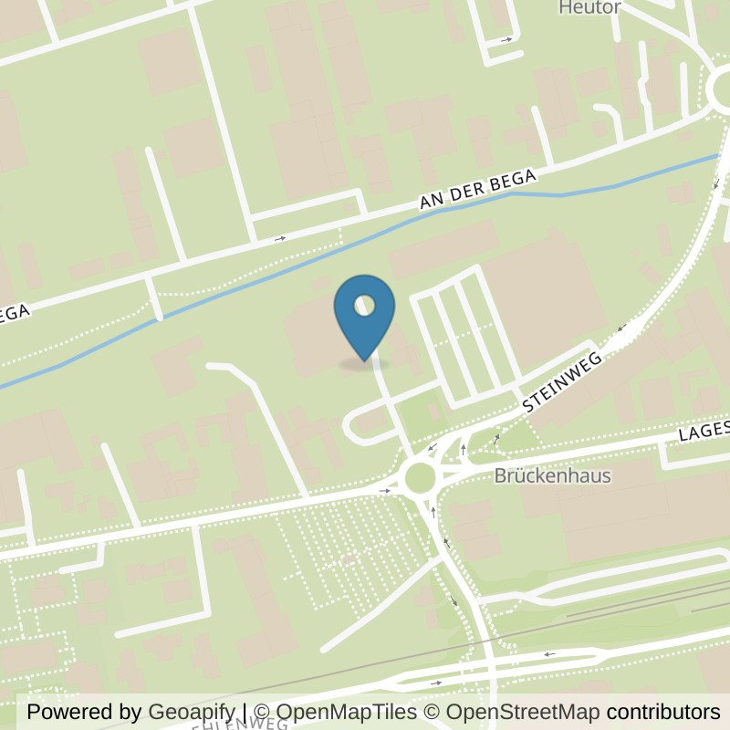 Map: location of Fitness First Lemgo in Lemgo