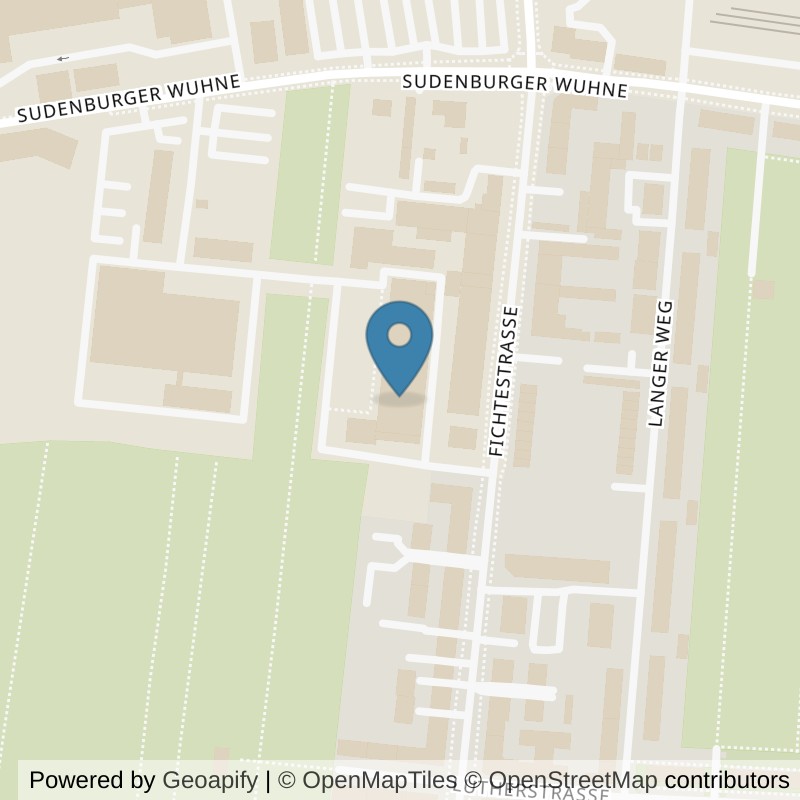 Map: location of Fitness First Magdeburg Südenburg in Magdeburg