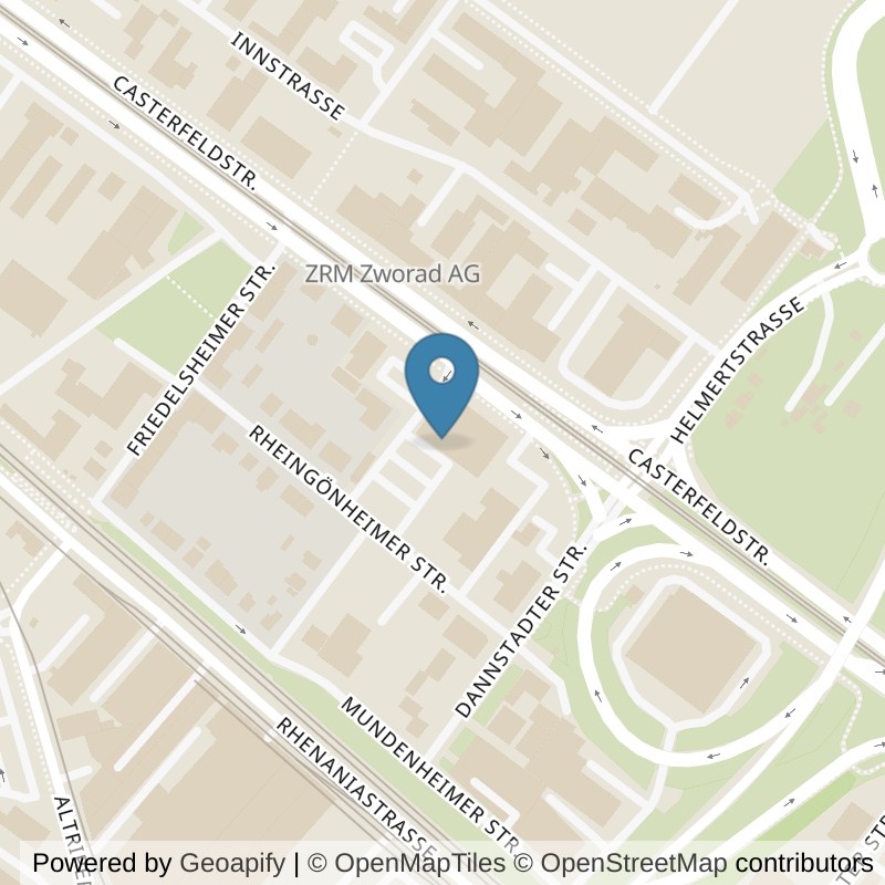 Map: location of Fitness First Mannheim Neckarau in Mannheim