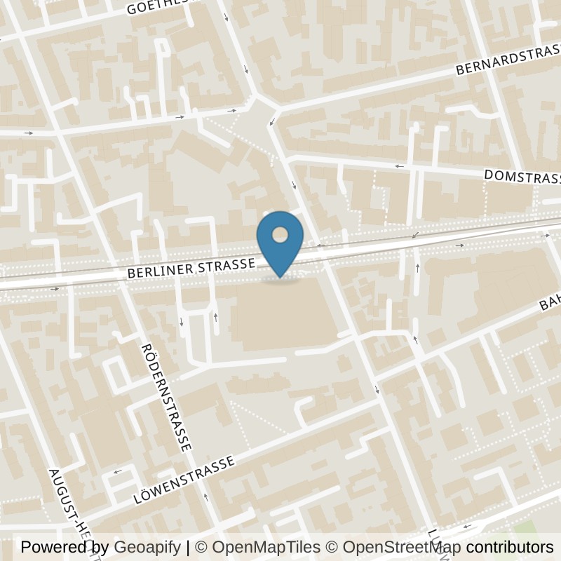 Map: location of Fitness First Offenbach in Offenbach am Main