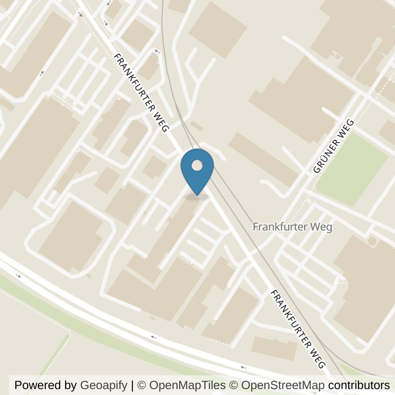 Map: location of Fitness First Paderborn Kernstadt in Paderborn