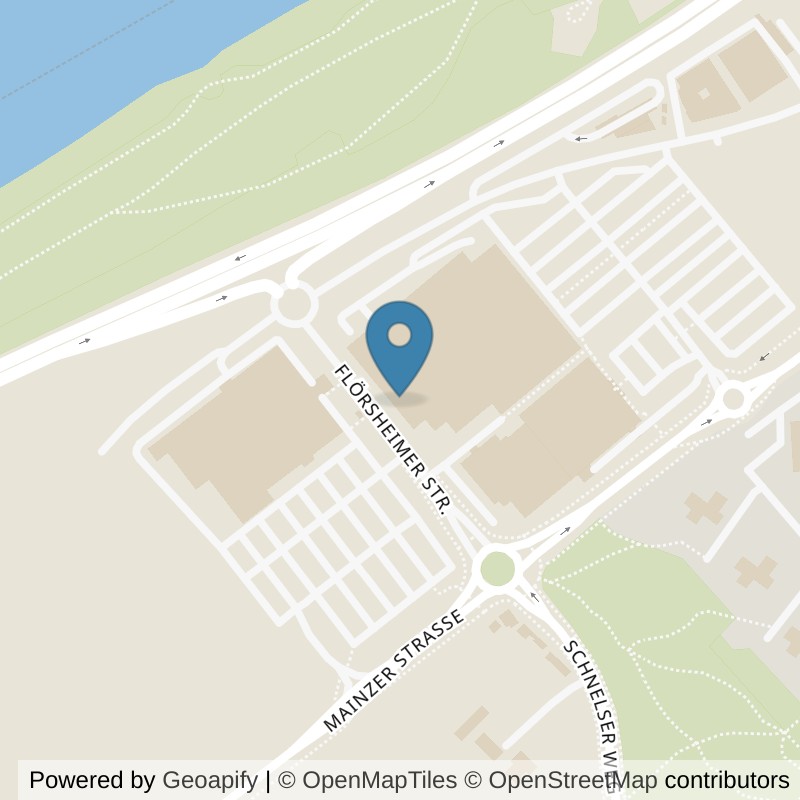 Map: location of Fitness First Raunheim - Ladies in Raunheim
