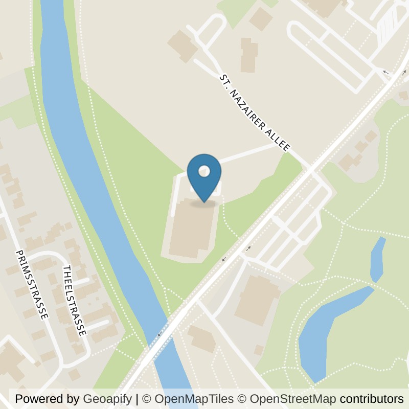 Map: location of Fitness First Saarlouis in Saarlouis