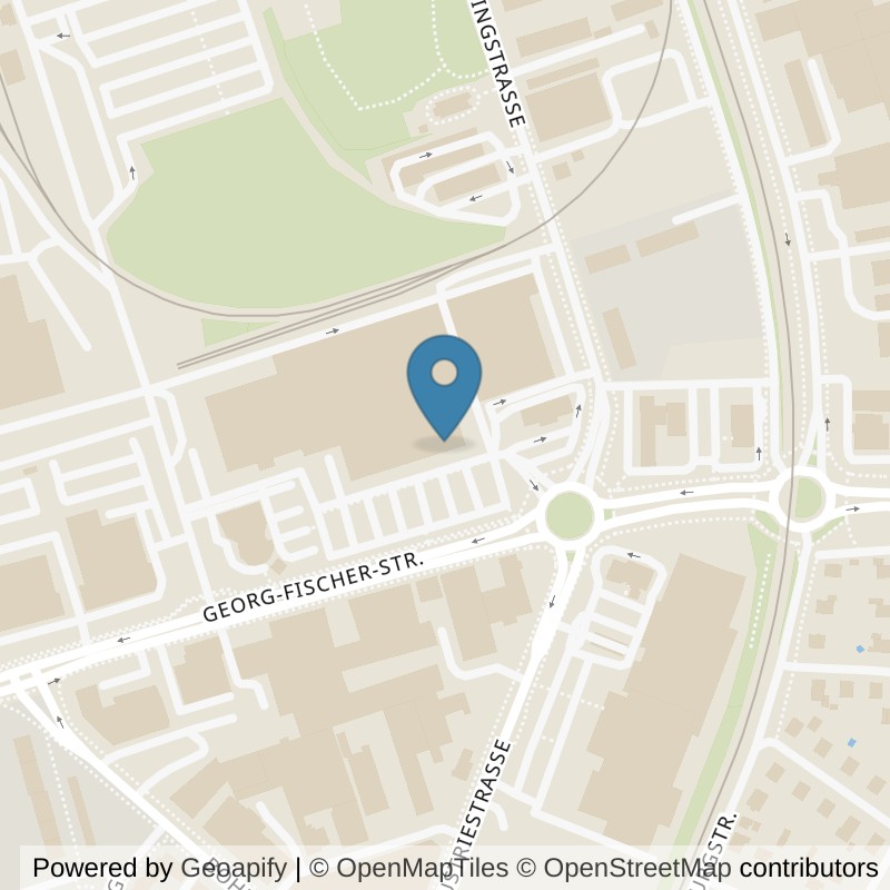 Map: location of Fitness First Singen in Singen