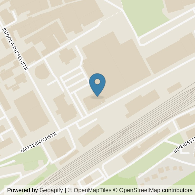 Map: location of Fitness First Trier Nord in Trier