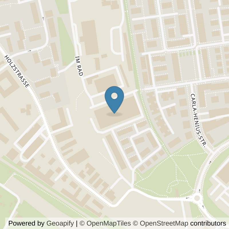 Map: location of Fitness First Wiesbaden Künstlerviertel in Wiesbaden