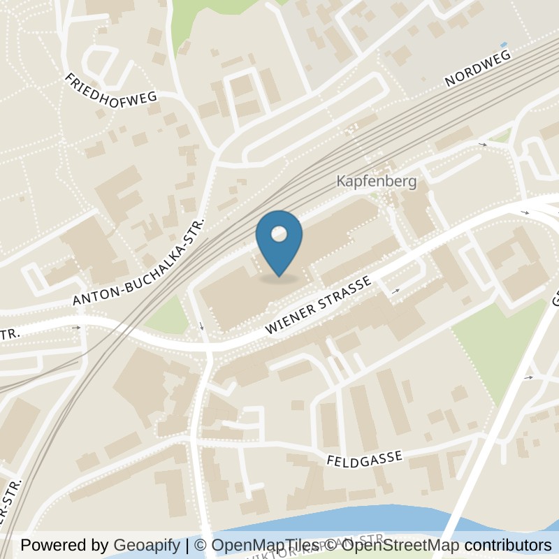 Map: location of FITNESSHOUSE Kapfenberg in Kapfenberg